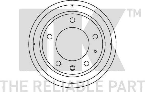 NK 251212 - Bremžu trumulis autospares.lv