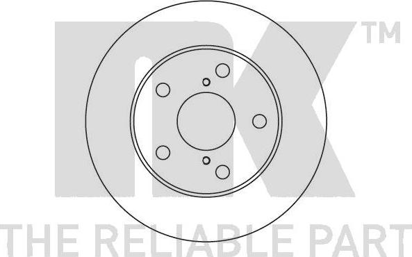 NK 204555 - Bremžu diski autospares.lv