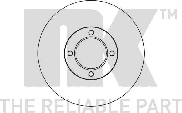 NK 204525 - Bremžu diski autospares.lv