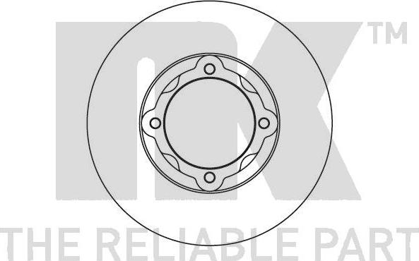 NK 203001 - Bremžu diski www.autospares.lv