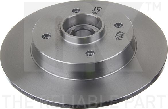 NK 203738 - Brake Disc www.autospares.lv