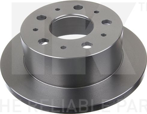 NK 203732 - Brake Disc www.autospares.lv