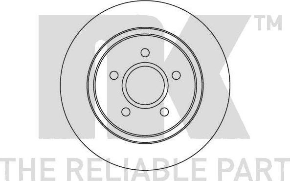 NK 202559 - Brake Disc www.autospares.lv