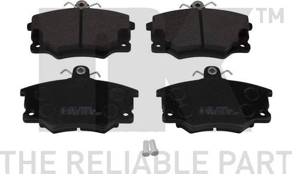 NK 229982 - Brake Pad Set, disc brake www.autospares.lv