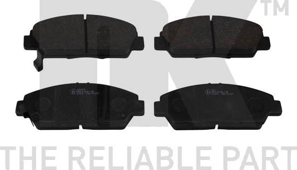 NK 229979 - Brake Pad Set, disc brake www.autospares.lv