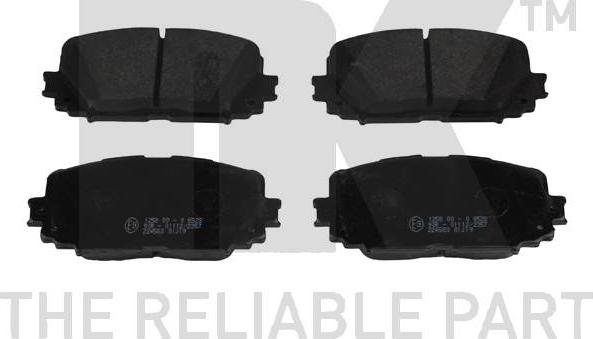 NK 224583 - Brake Pad Set, disc brake www.autospares.lv