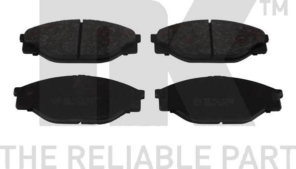 NK 224533 - Brake Pad Set, disc brake www.autospares.lv