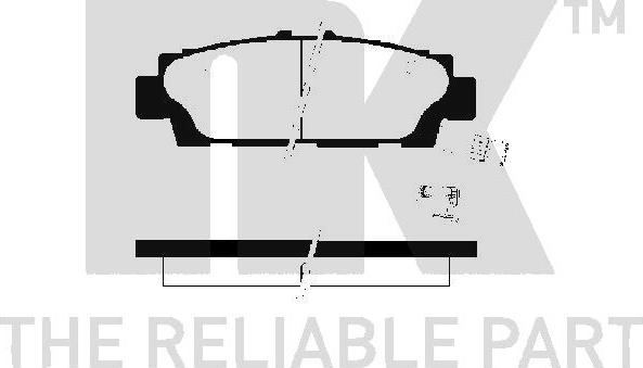 Quinton Hazell 2971 - Brake Pad Set, disc brake www.autospares.lv