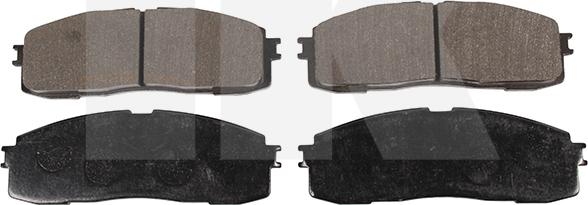 NK 224521 - Brake Pad Set, disc brake www.autospares.lv