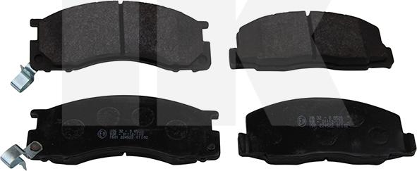 NK 224522 - Brake Pad Set, disc brake www.autospares.lv