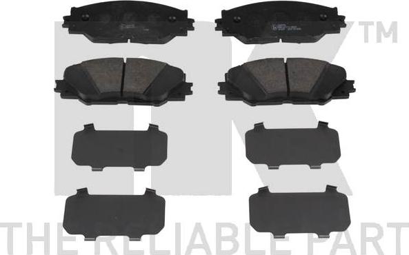 NK 224575 - Brake Pad Set, disc brake www.autospares.lv