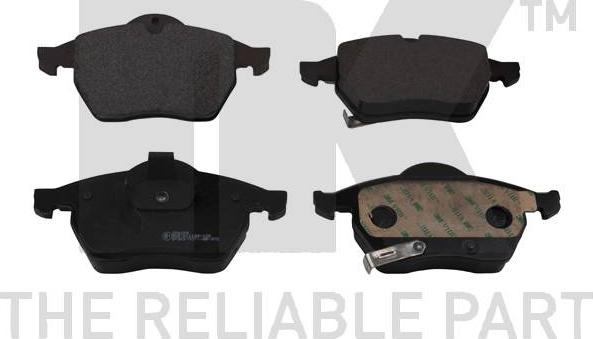 NK 224108 - Brake Pad Set, disc brake www.autospares.lv