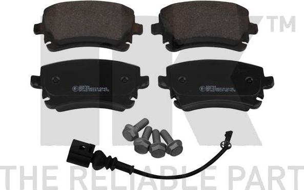 NK 224 764 - Brake Pad Set, disc brake www.autospares.lv