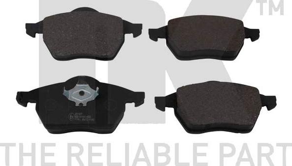 NK 224 734 - Brake Pad Set, disc brake www.autospares.lv