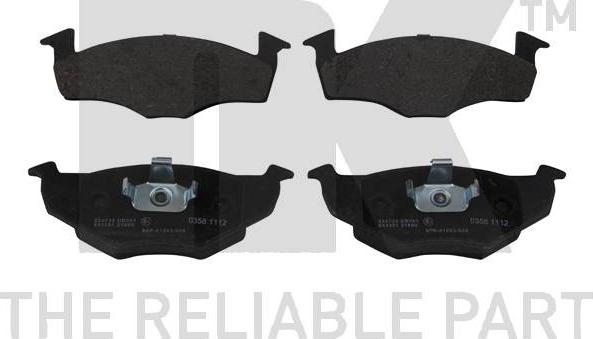 NK 224733 - Brake Pad Set, disc brake www.autospares.lv