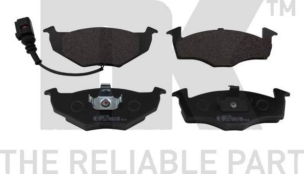 NK 224 778 - Brake Pad Set, disc brake www.autospares.lv