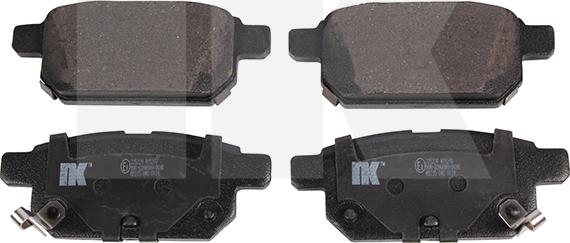 NK 225224 - Brake Pad Set, disc brake www.autospares.lv