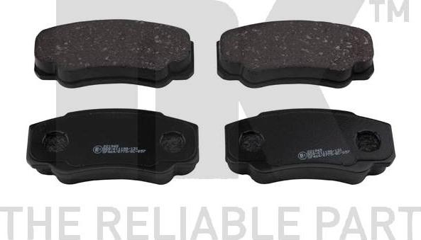 NK 221949 - Brake Pad Set, disc brake www.autospares.lv