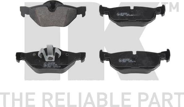 NK 221550 - Brake Pad Set, disc brake www.autospares.lv