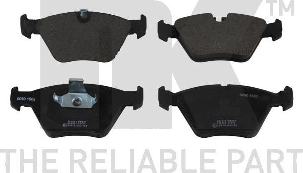 NK 221519 - Brake Pad Set, disc brake www.autospares.lv