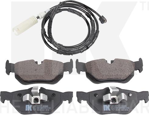 NK 221577 - Brake Pad Set, disc brake www.autospares.lv