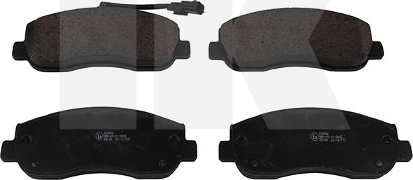 NK 223966 - Brake Pad Set, disc brake www.autospares.lv