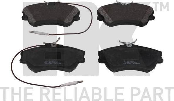 NK 223933 - Brake Pad Set, disc brake www.autospares.lv