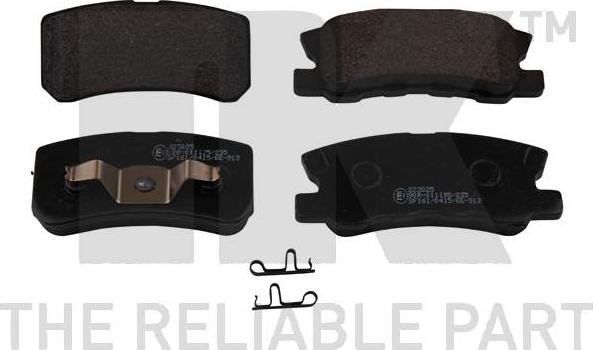 NK 223025 - Brake Pad Set, disc brake www.autospares.lv