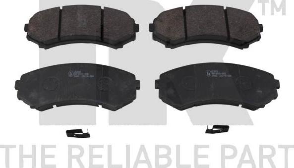 NK 223026 - Brake Pad Set, disc brake www.autospares.lv