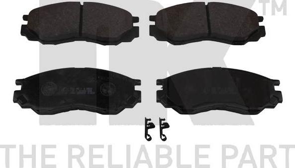 NK 223023 - Brake Pad Set, disc brake www.autospares.lv