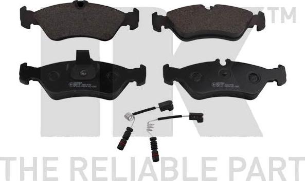 NK 223329 - Brake Pad Set, disc brake www.autospares.lv