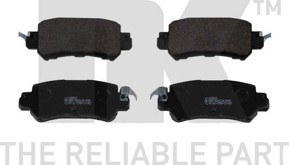 NK 223263 - Brake Pad Set, disc brake www.autospares.lv