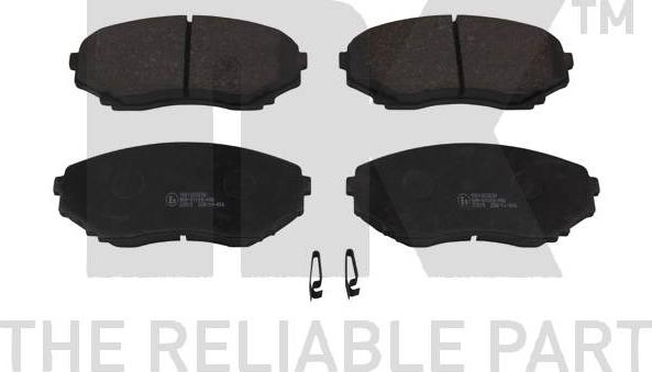 NK 223238 - Brake Pad Set, disc brake www.autospares.lv