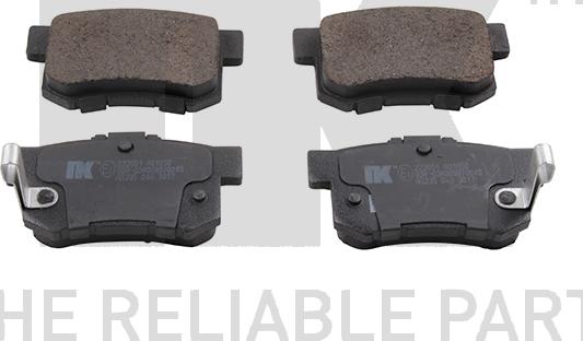 NK 222651 - Brake Pad Set, disc brake www.autospares.lv