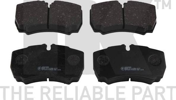 NK 222368 - Brake Pad Set, disc brake www.autospares.lv