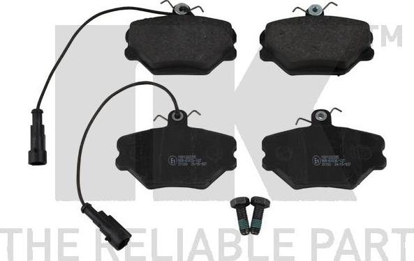 NK 222325 - Brake Pad Set, disc brake www.autospares.lv