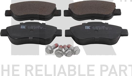 NK 222375 - Brake Pad Set, disc brake www.autospares.lv