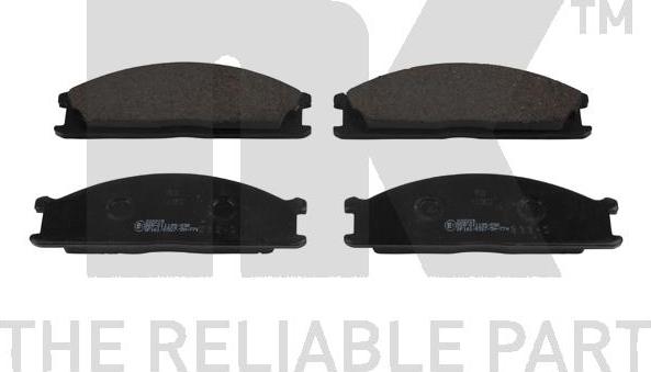 NK 222215 - Brake Pad Set, disc brake www.autospares.lv