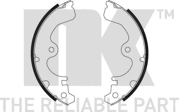 NK 2745399 - Brake Shoe Set www.autospares.lv