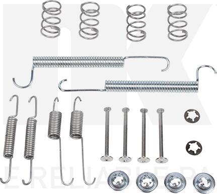 NK 7936630 - Piederumu komplekts, Bremžu loki www.autospares.lv