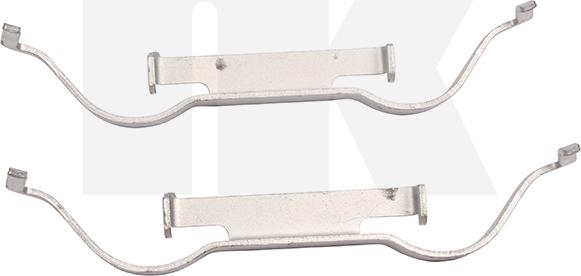 NK 7925288 - Piederumu komplekts, Disku bremžu uzlikas www.autospares.lv