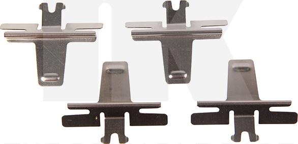 NK 7926018 - Accessory Kit for disc brake Pads www.autospares.lv