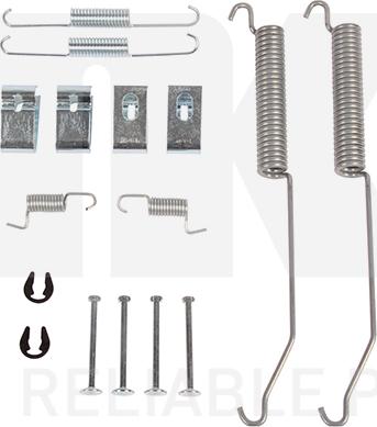 NK 7922968 - Piederumu komplekts, Bremžu loki autospares.lv