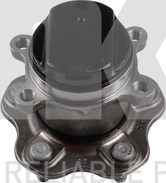 NK 762253 - Подшипник ступицы колеса, комплект www.autospares.lv