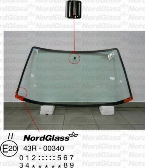 NordGlass 4044648 - Vējstikls autospares.lv