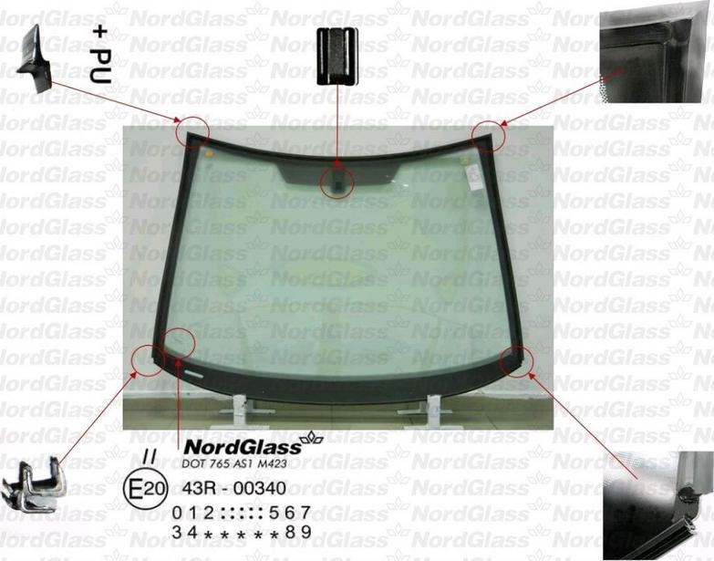 NordGlass 4045172 - Vējstikls www.autospares.lv