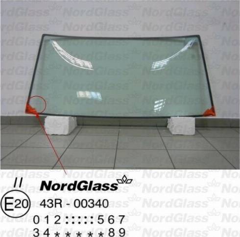 NordGlass 4043980 - Vējstikls autospares.lv