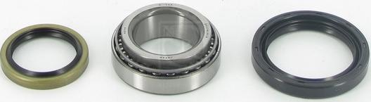 NPS D470U13 - Подшипник ступицы колеса, комплект www.autospares.lv