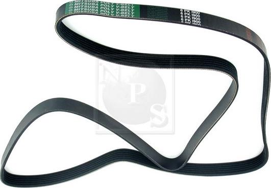 NPS D111O03 - V-Ribbed Belt www.autospares.lv