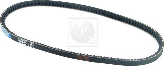 NPS D111U04 - Клиновой ремень, поперечные рёбра www.autospares.lv